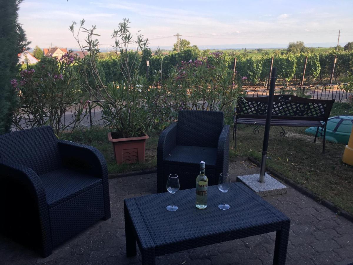 Ferienwohnung Suedpfalzblick Burrweiler Exteriör bild